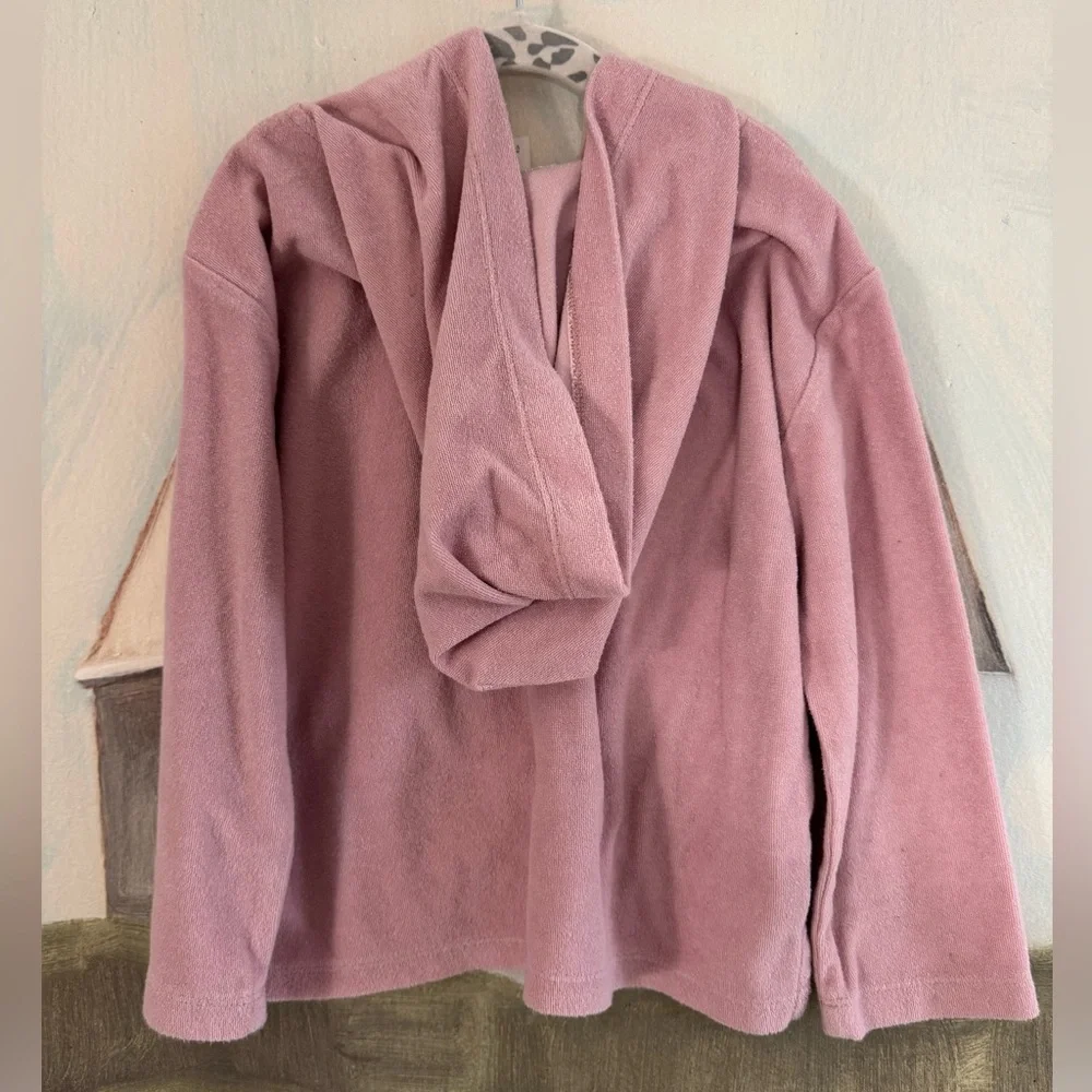 CREWCUTS J Crew Hoodie Set of 2 Terry Cotton Pink Size XS